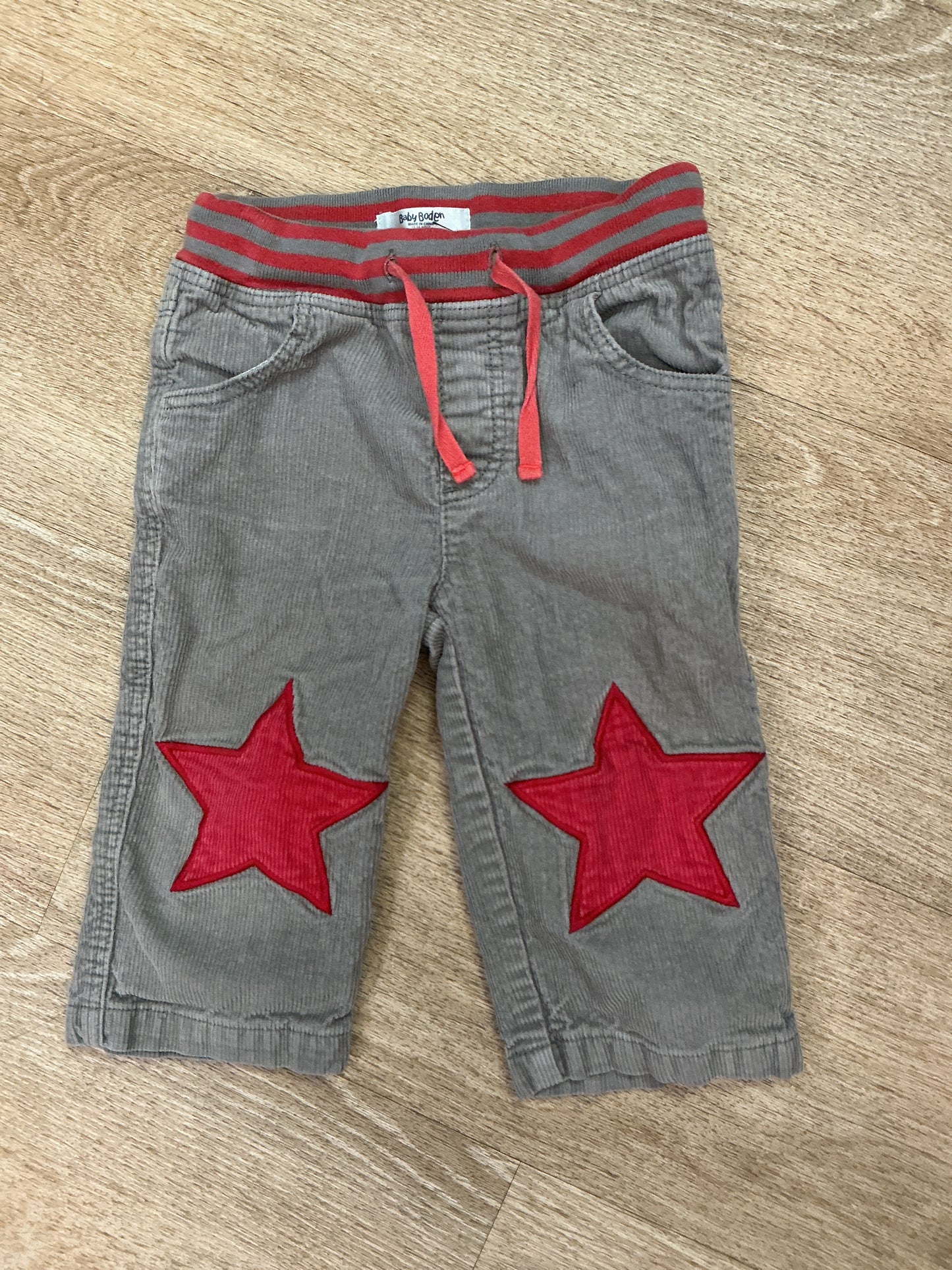 12-18m Baby Boden Star Knee Corduroy Pants