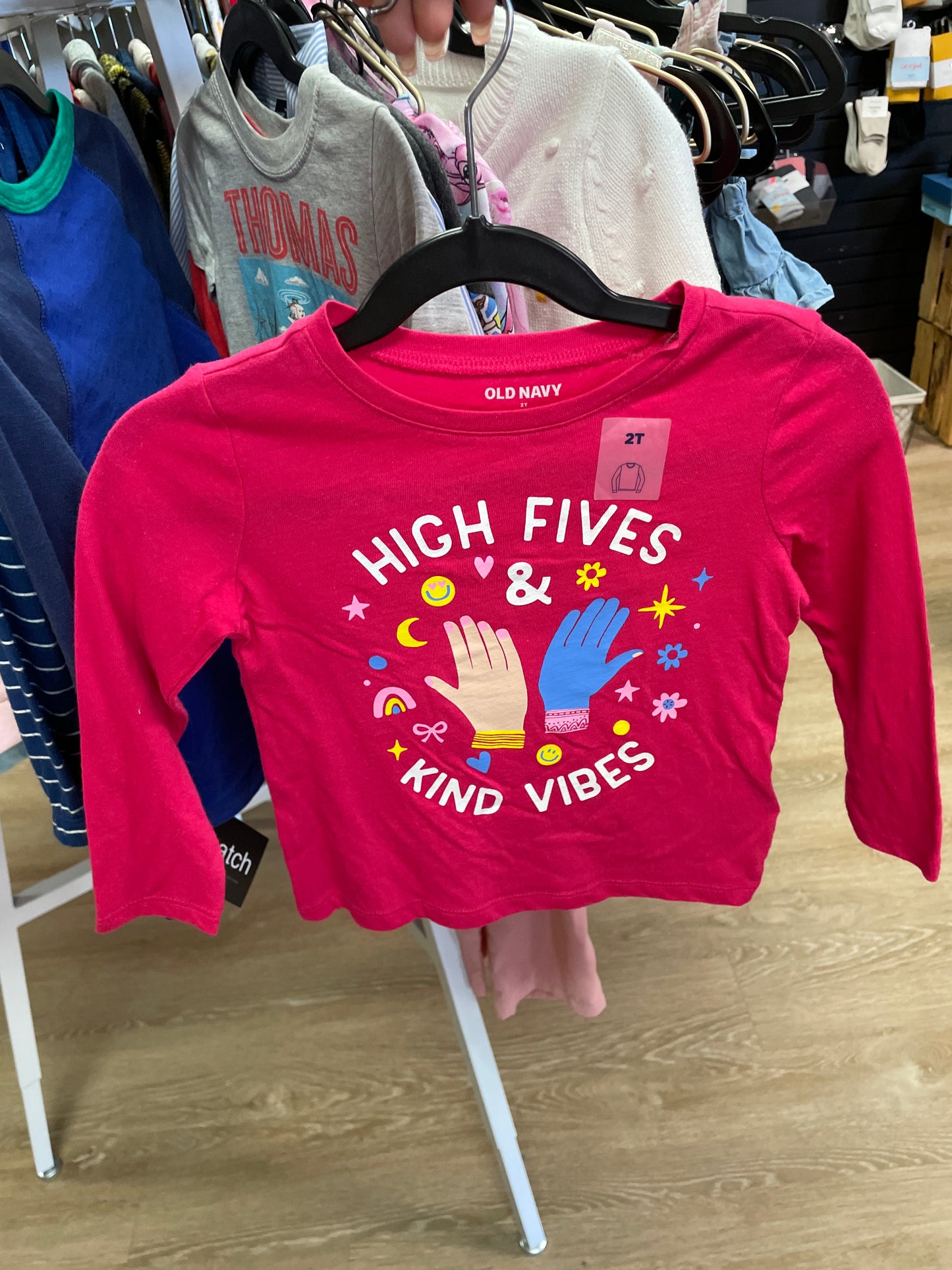 NWT 2T Graphic Long Sleeve