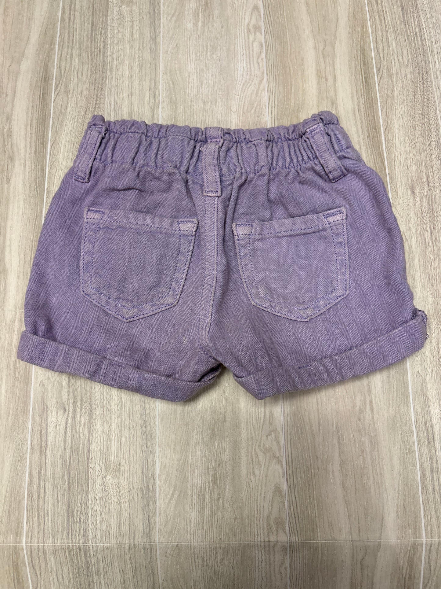 18m Lavender Cuffed Shorts