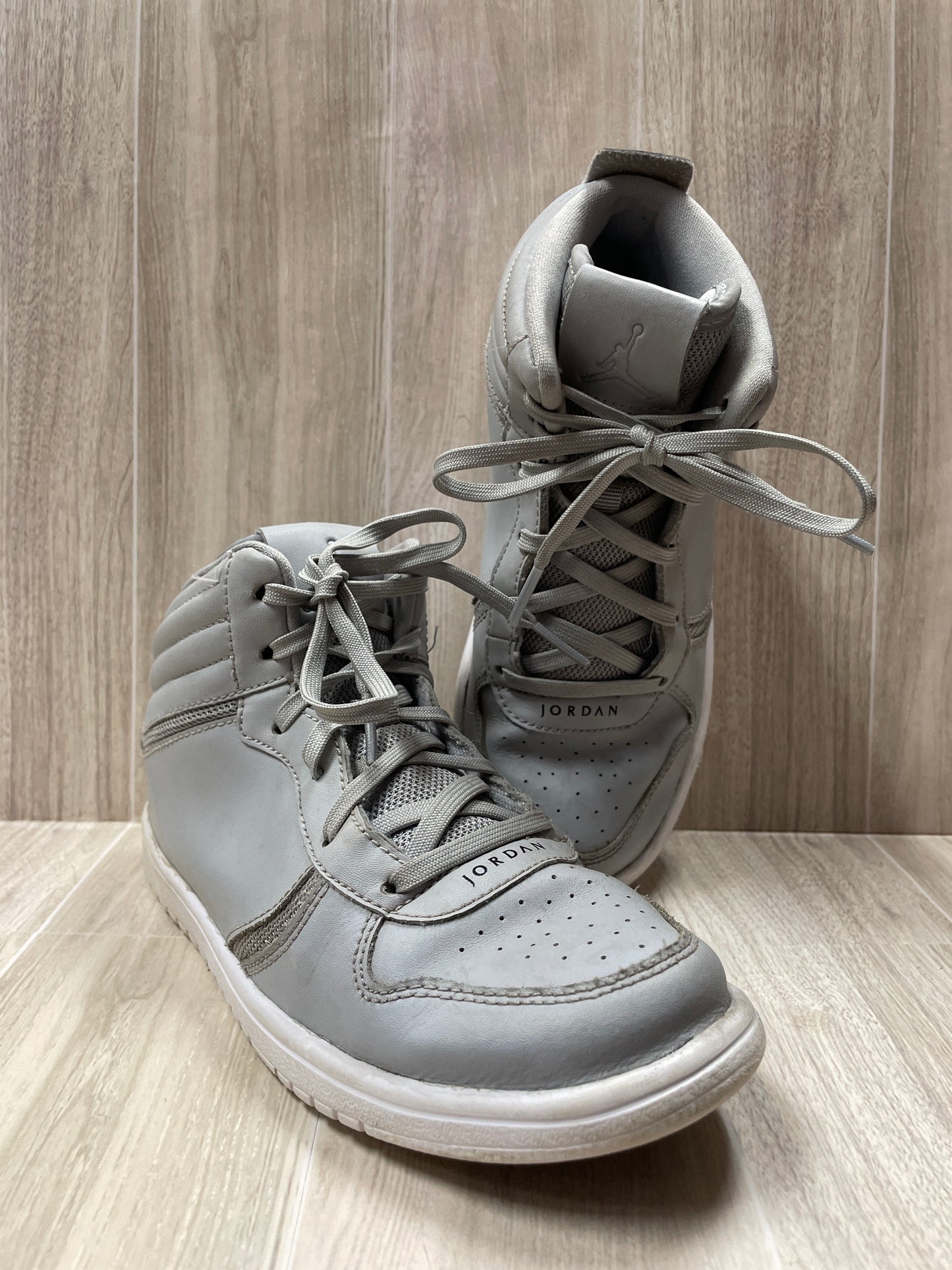 2Y Grey Nike Jordan High Tops