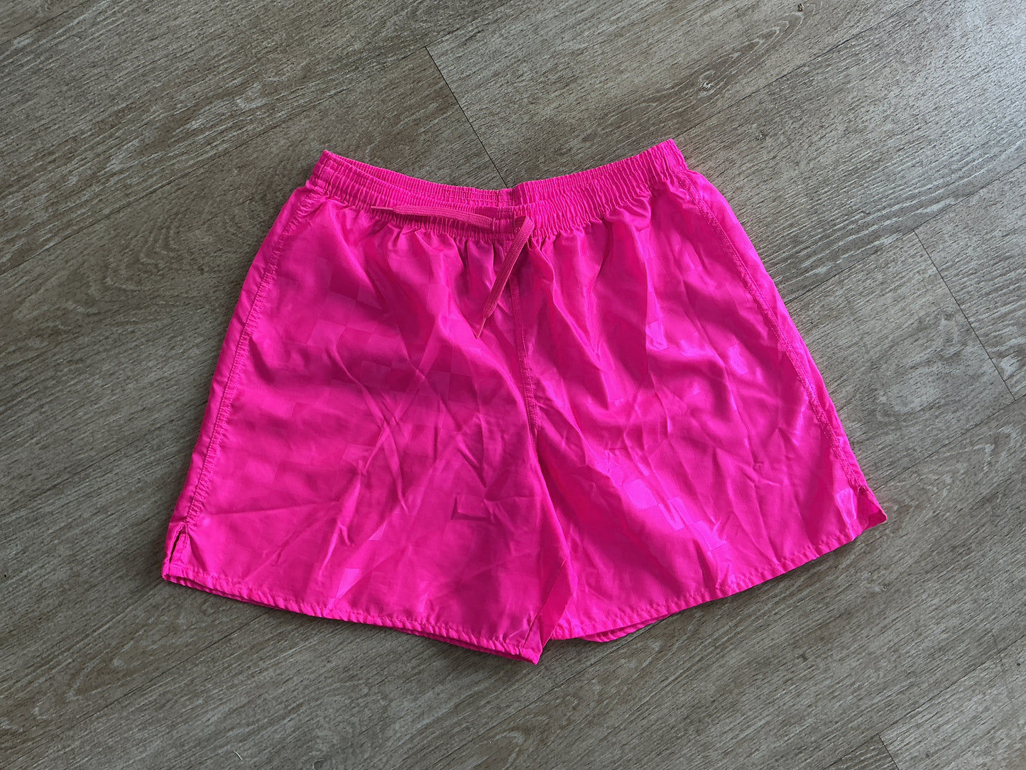 Youth XL Pink Checkered Shorts