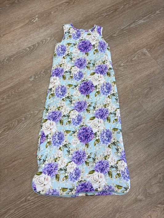 18-36m Bums&Roses Purple Floral Sleepsack