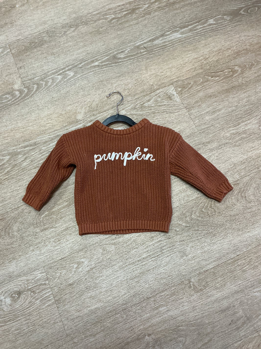 12-18m Old Navy Pumpkin Sweater