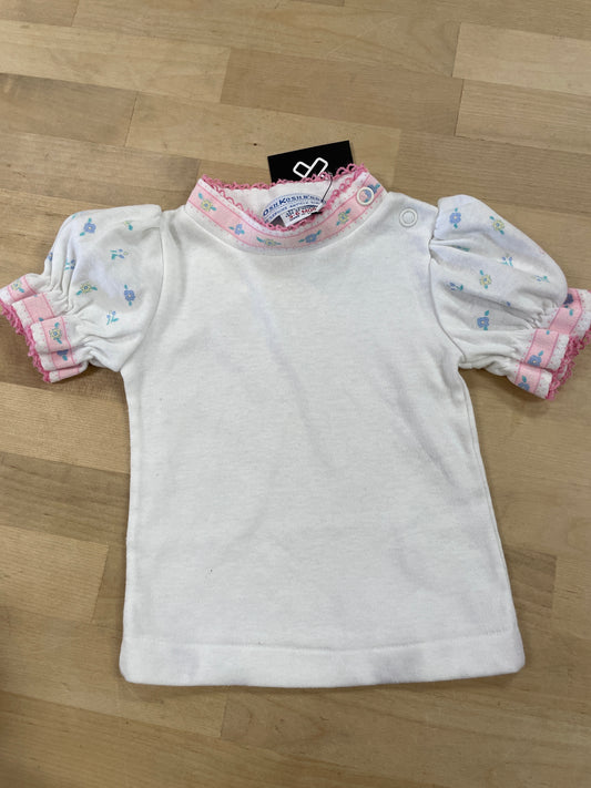 3-6m Vintage OshKosh Flower Shirt