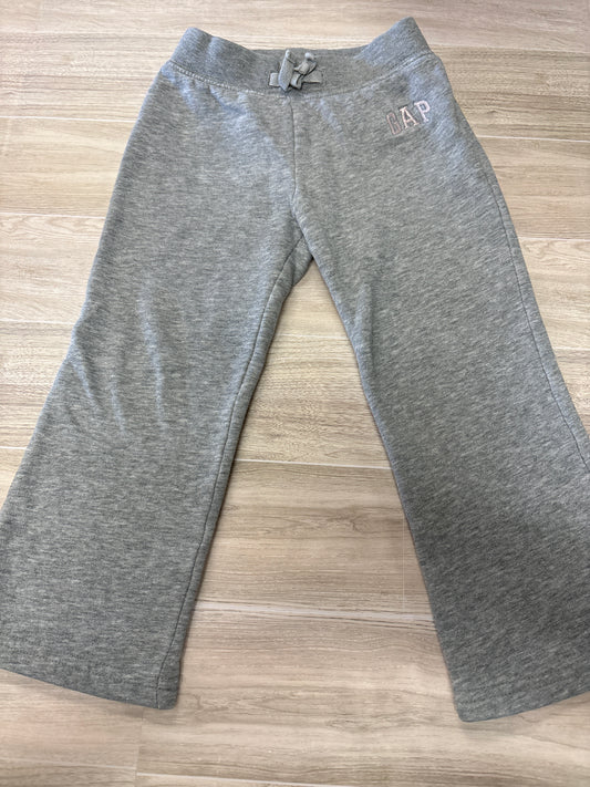 3T Light Heathered GAP Flared Sweats