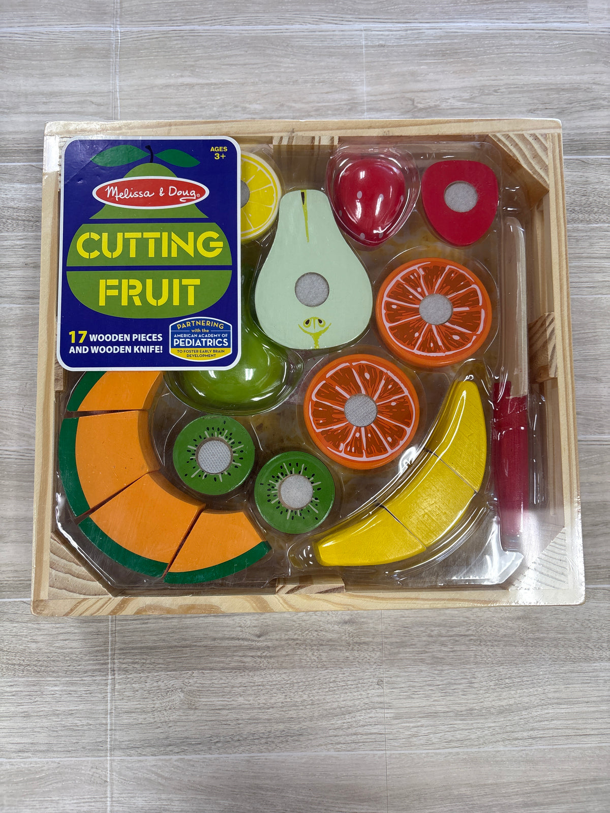 NWT Toy - Melissa & Doug Cutting Fruit Set