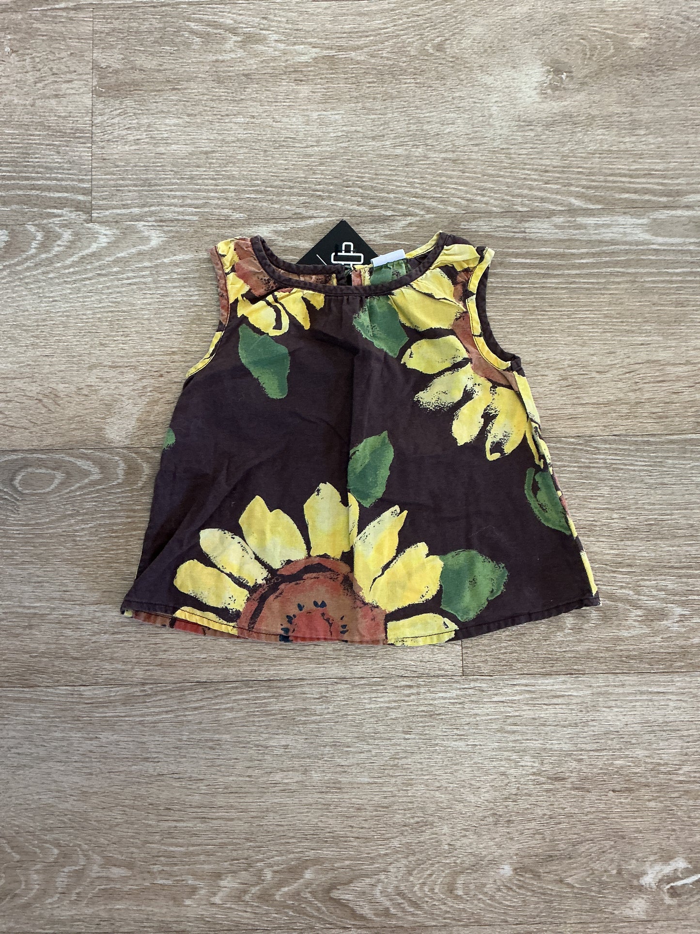 Vintage 12-18m Babygap Sunflower Tank Top