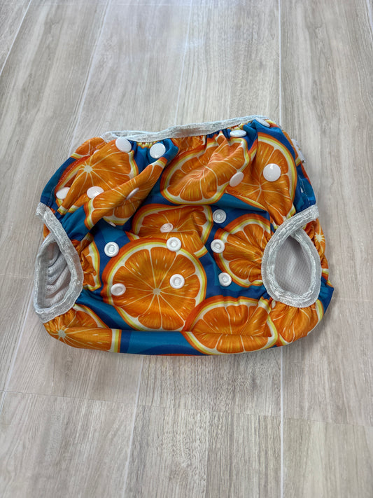 Swim Diaper - Orange Citrus