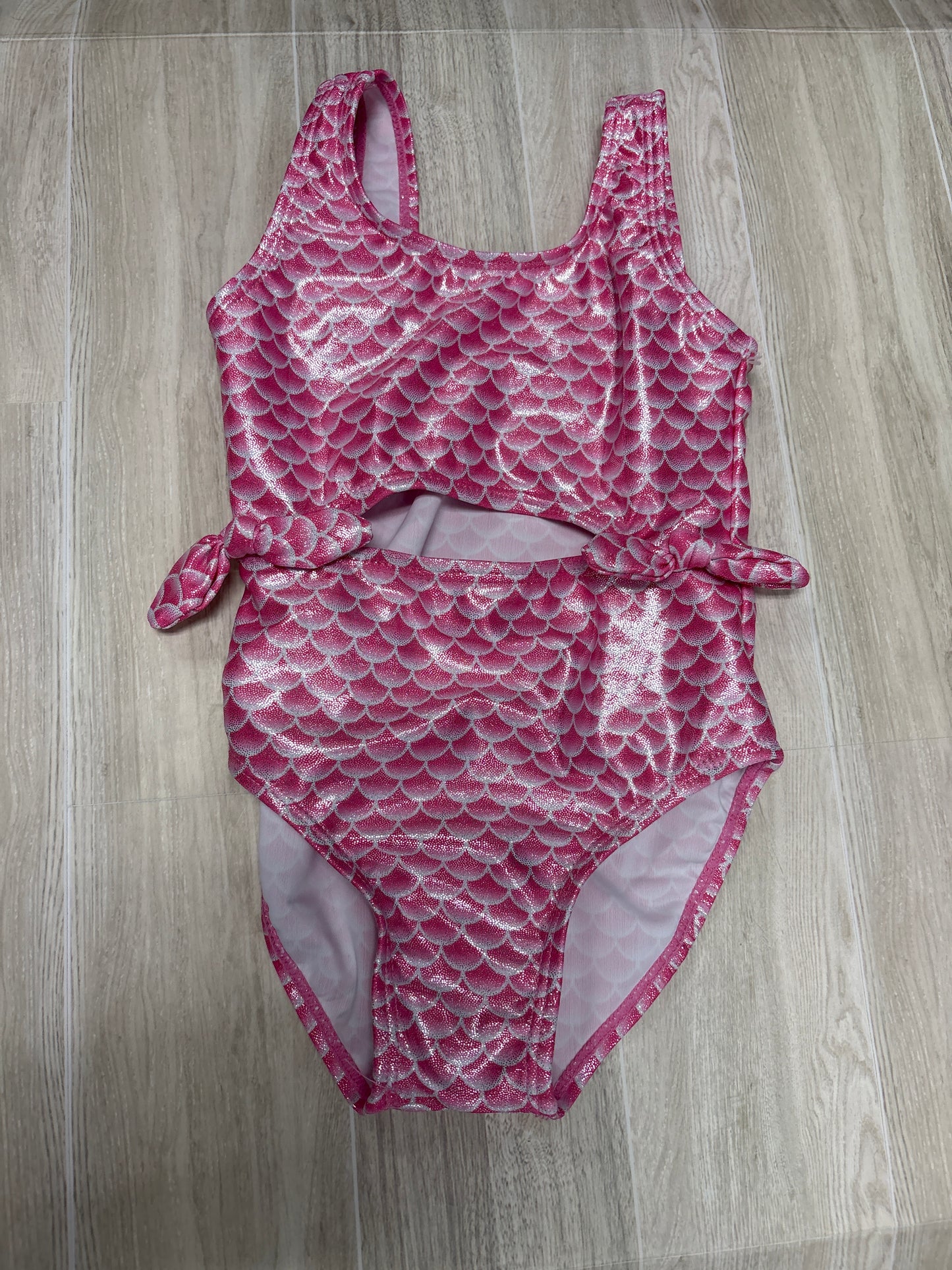 NWOT 2T Pink Mermaid Scale Swimsuit