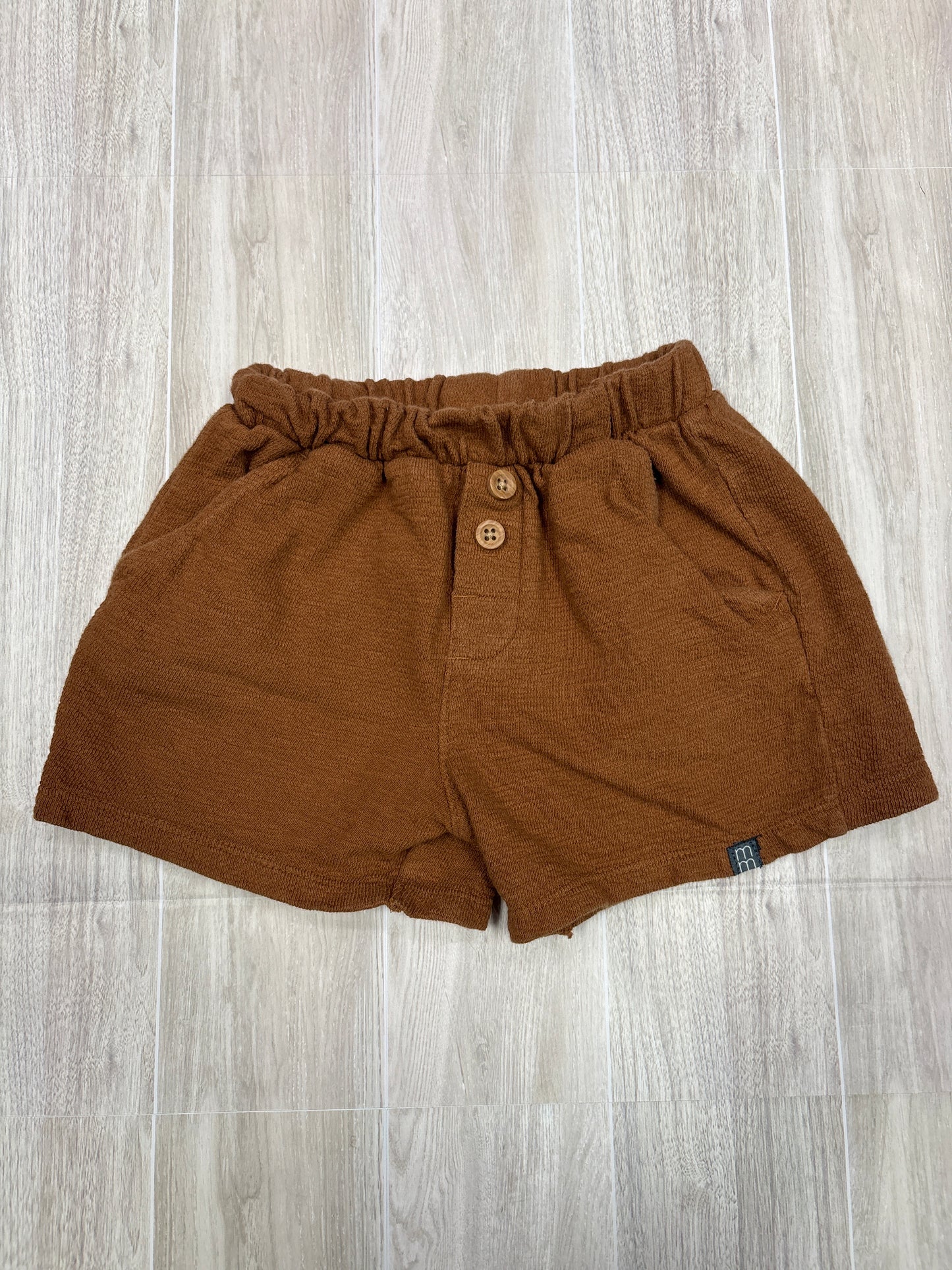3T Pull On Button Shorts - Caramel