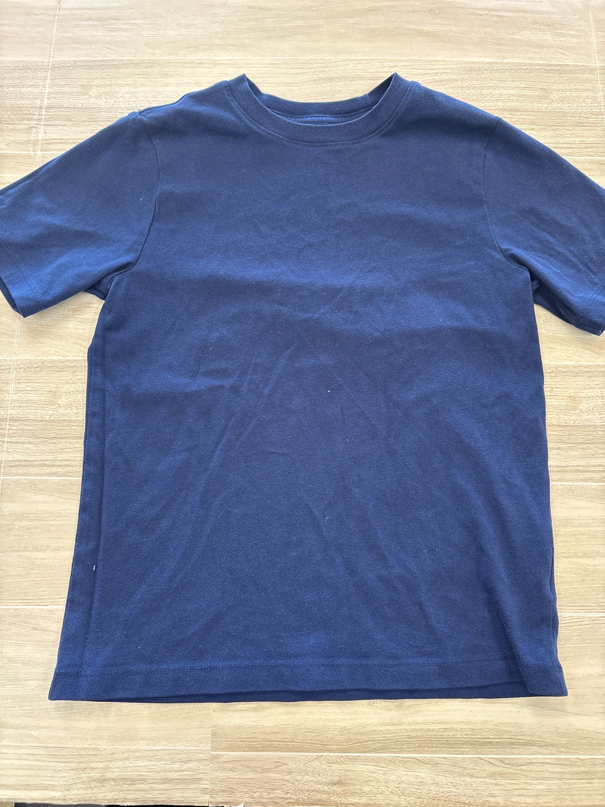 8 Navy Basic Short Sleeve Tee
