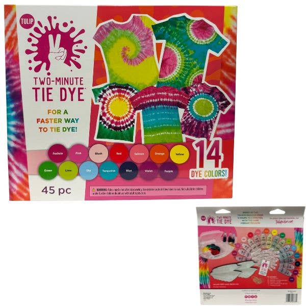 45PC Two Minute Tie Dye Kit