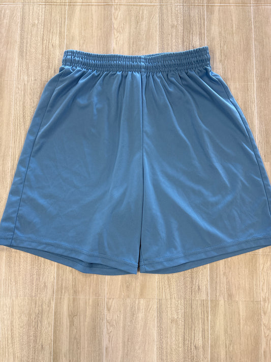 8/9 Light Blue Athletic Short