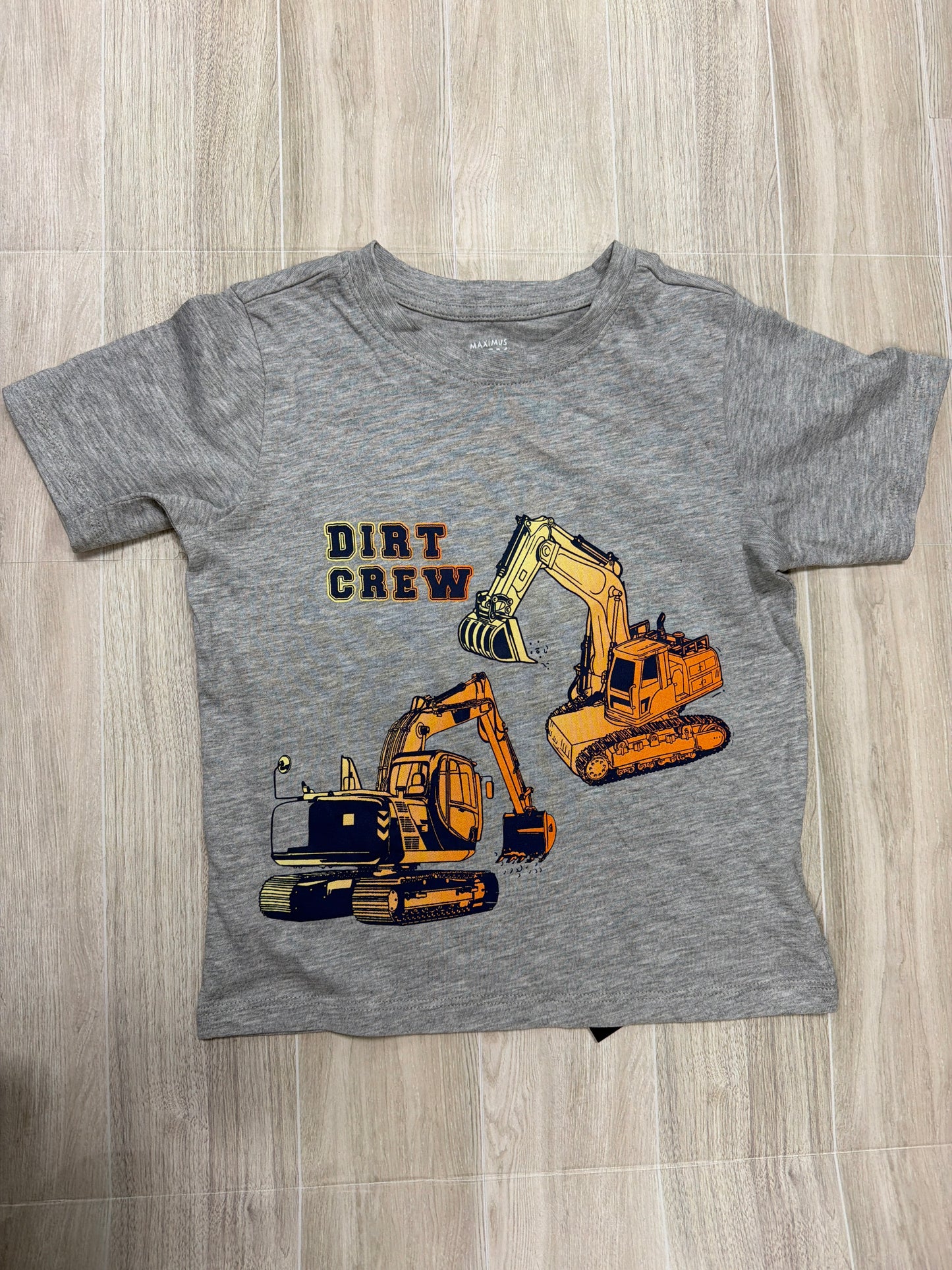4T Grey Dirt Crew Graphic