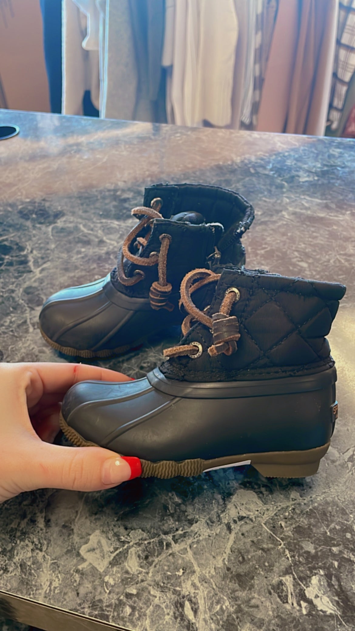 6c Sperry Saltwater Boots