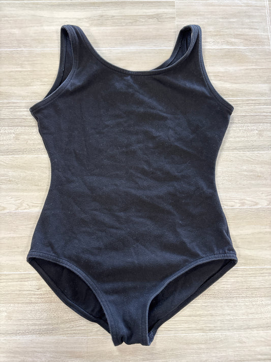 8/9 Black Tank Leotard