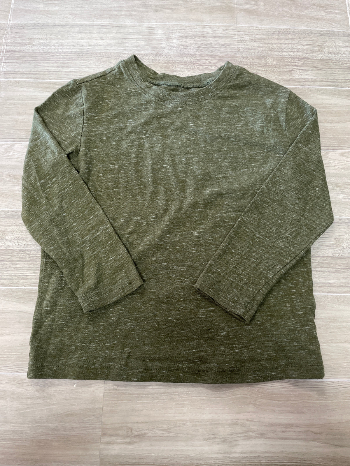 3T Heathered Olive Long Sleeve Shirt