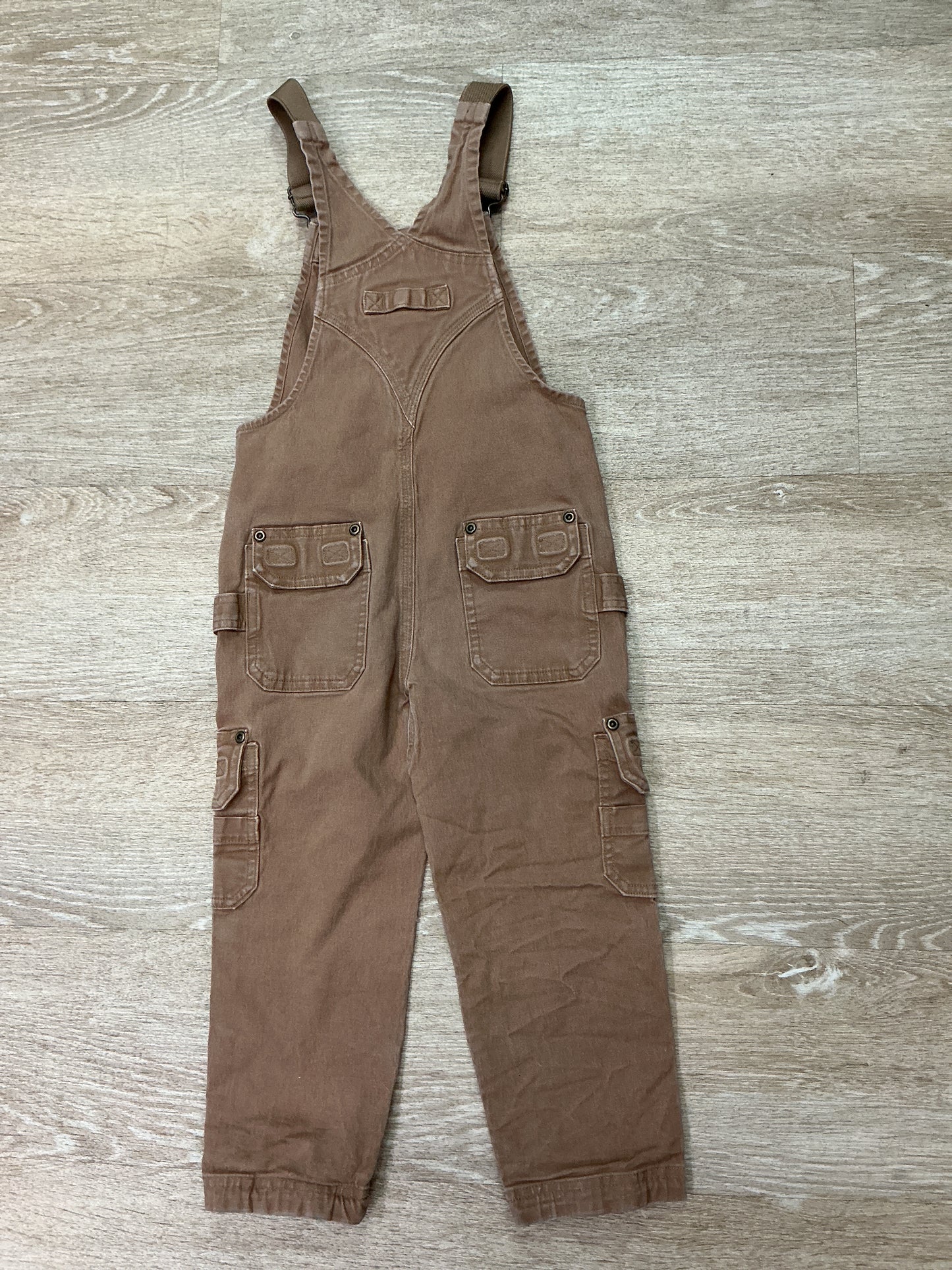 5T Boys Tan Duluth Overalls