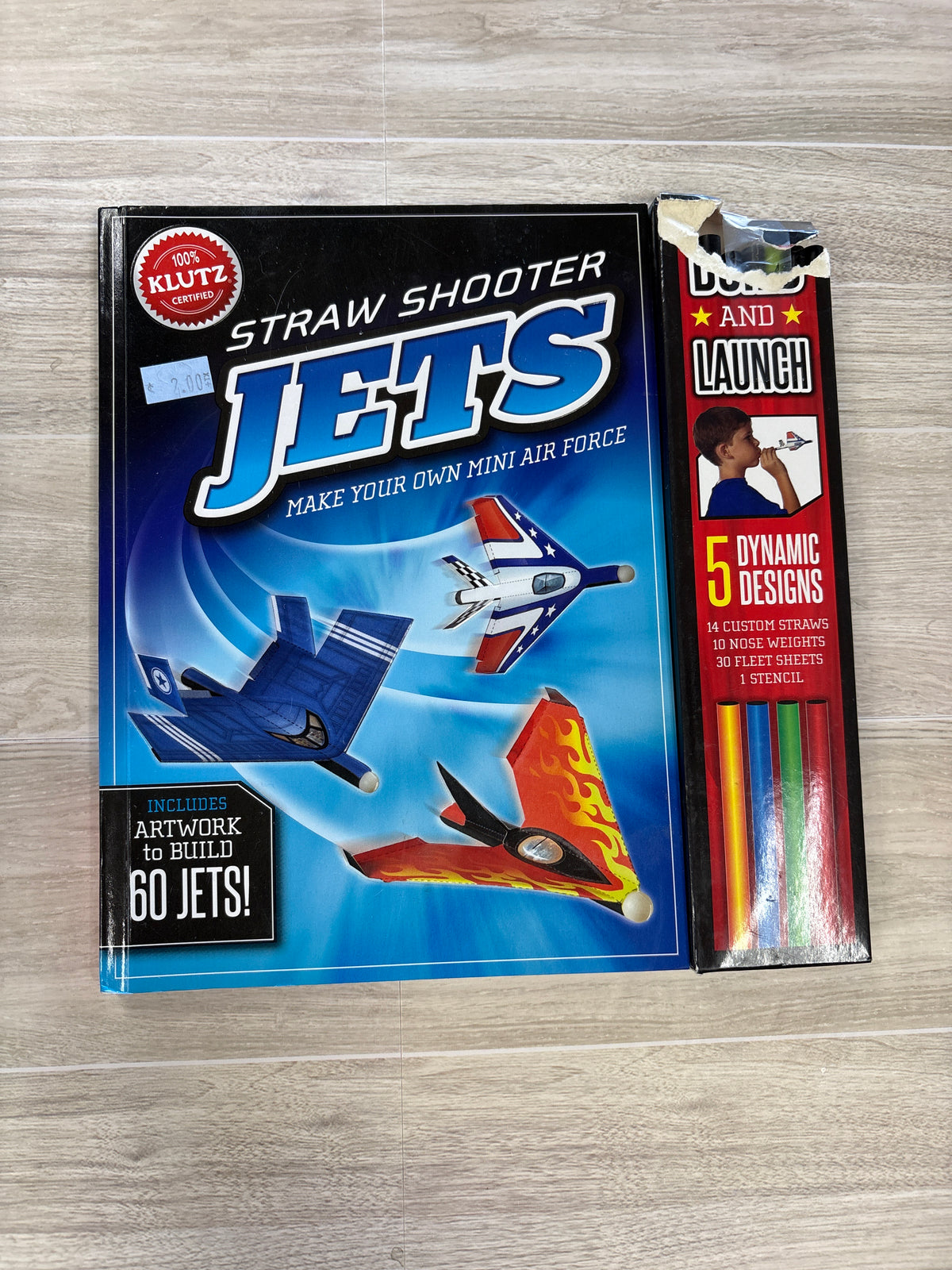 Book - Straw Shooter Jets