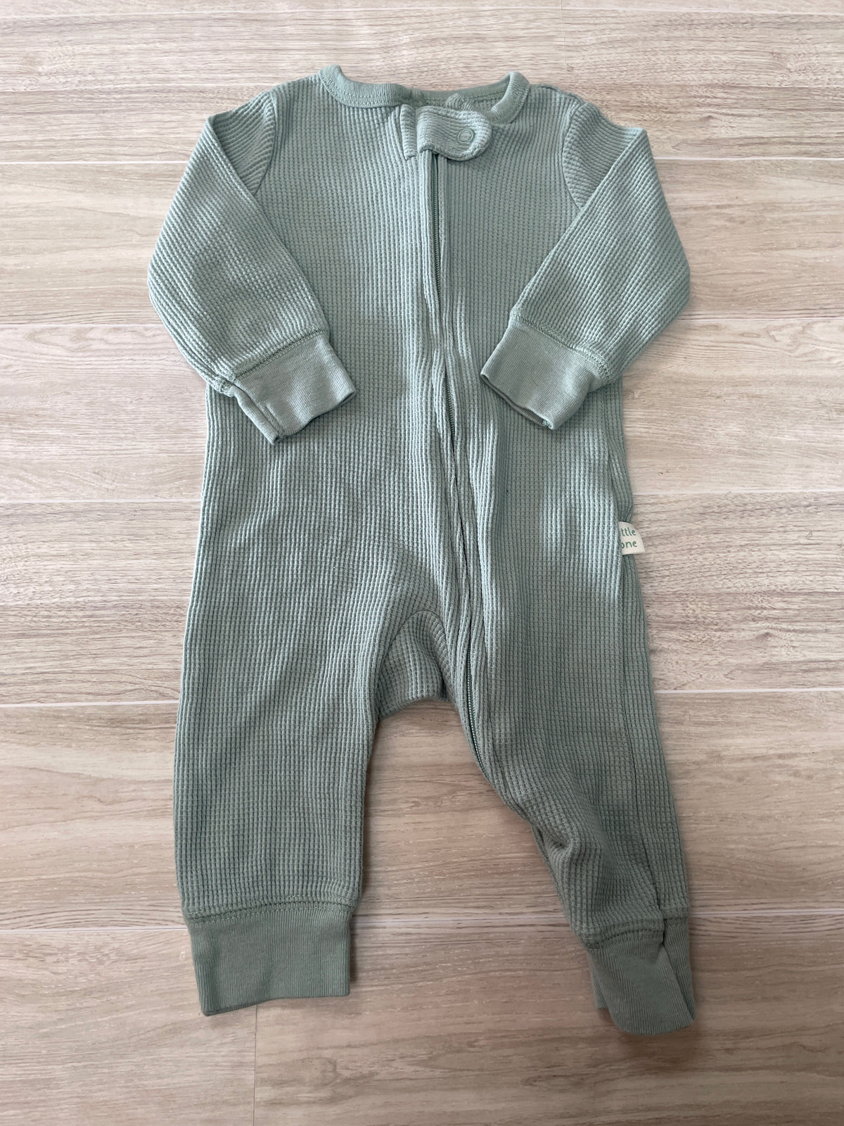 3m Sage Waffle Knit Pajama