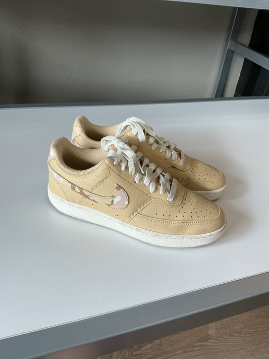 8.5W Nike AF1 Beige/Pink Camo