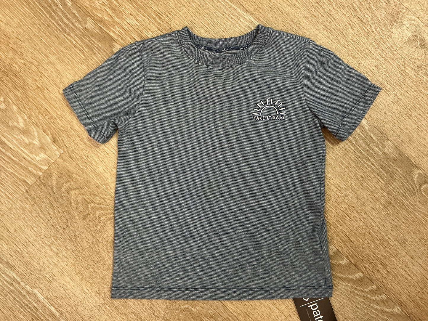 4T Take it Easy Striped Tee