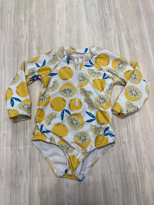 12m Lemon Long Sleeve Swim Suit