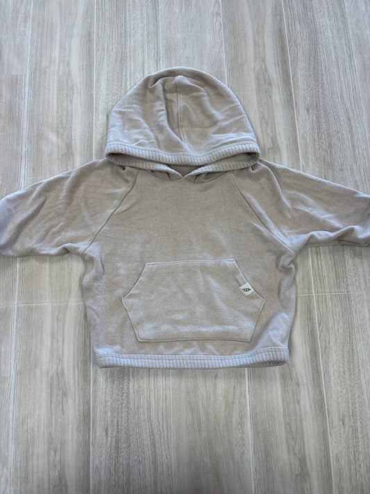 0-3m Tan Lightweight Pocket Hoodie
