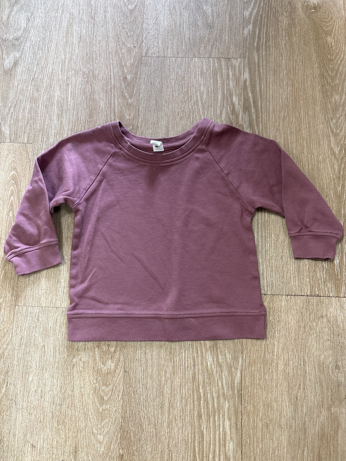 3T Mauve Colored Organics Crewneck