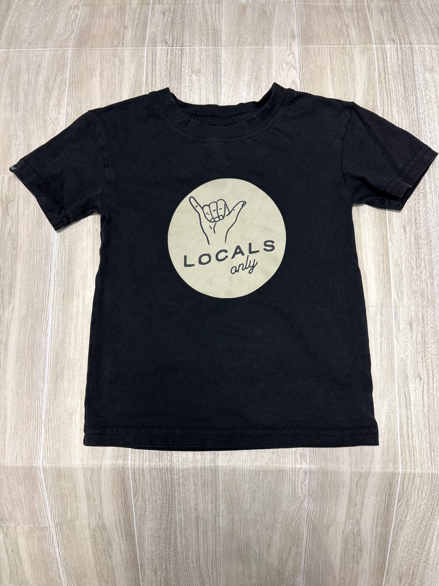 2/3 Binky Bro Black Locals Only Graphic Tee