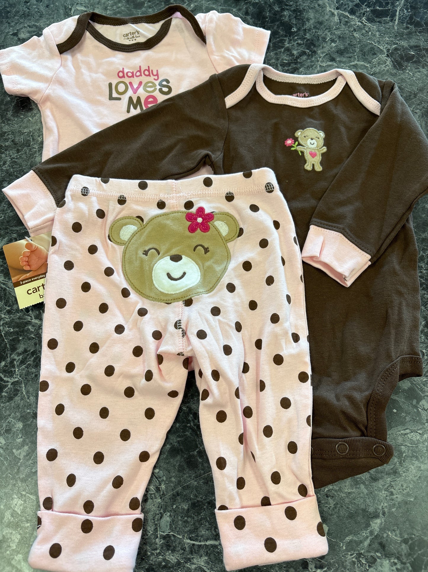 6m Daddy Loves Me 2 Piece Set