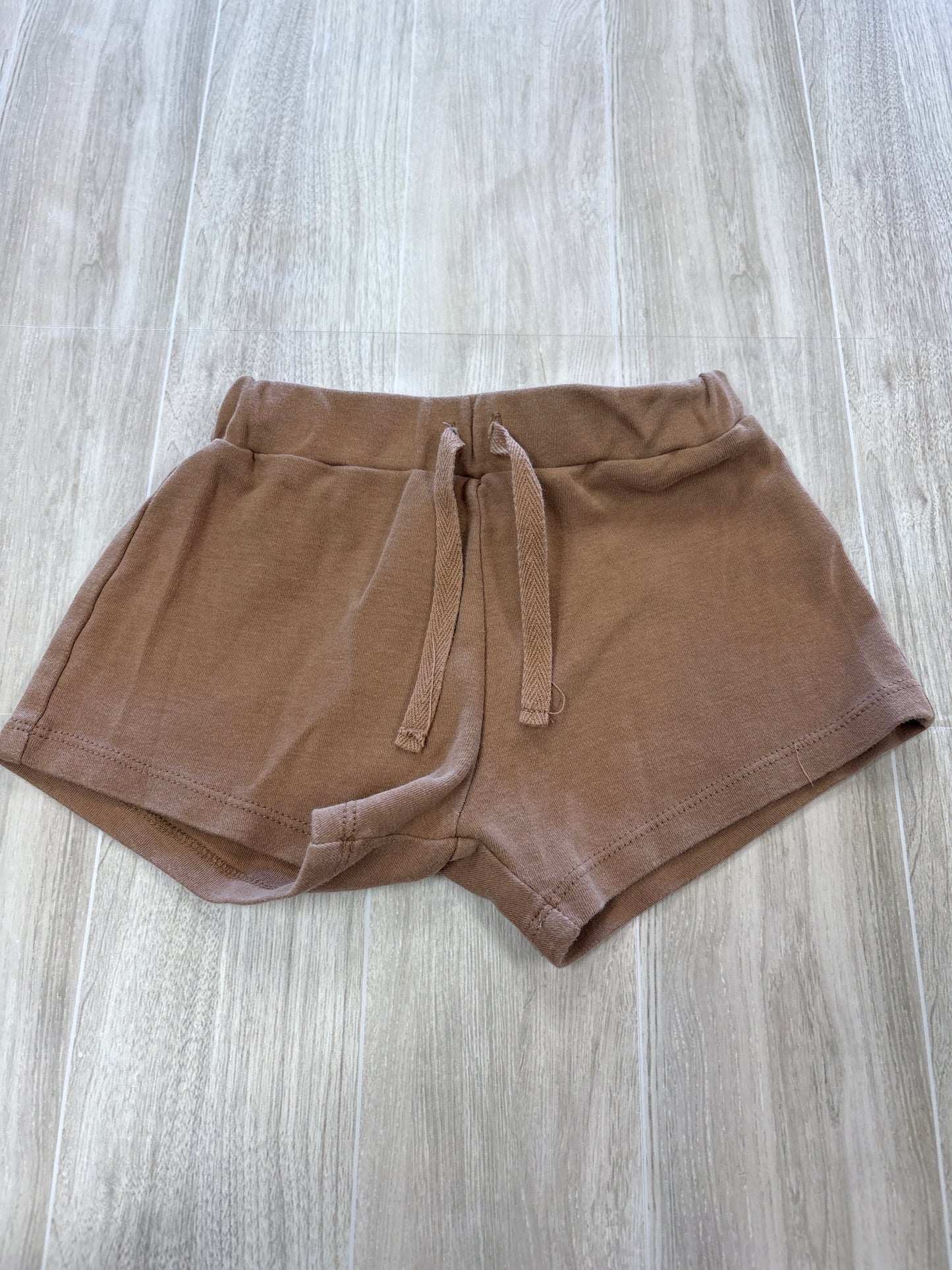 12-18m Quincy Mae Soft Pull On Shorts - Mocha