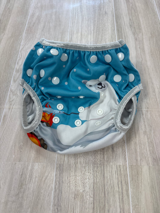Swim Diaper - Campfire Polar Bear