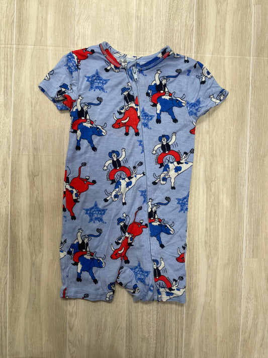 6-9m PBR Bullrider Romper