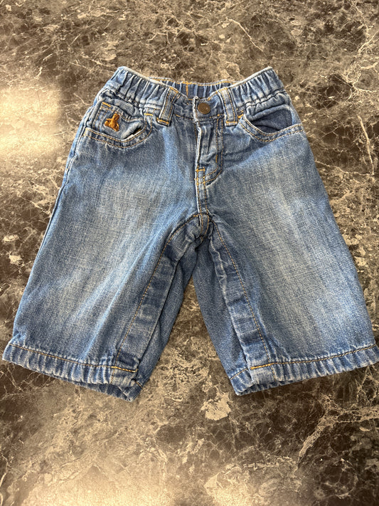3-6m GAP Lined Denim