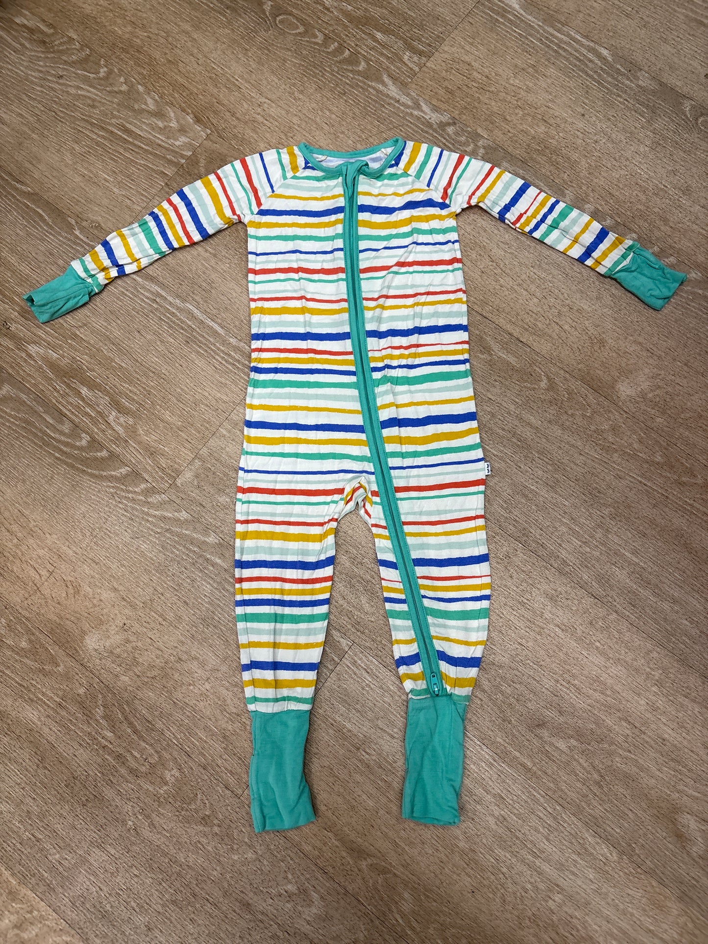12-18m Little SleepiesColored Striped Pajama