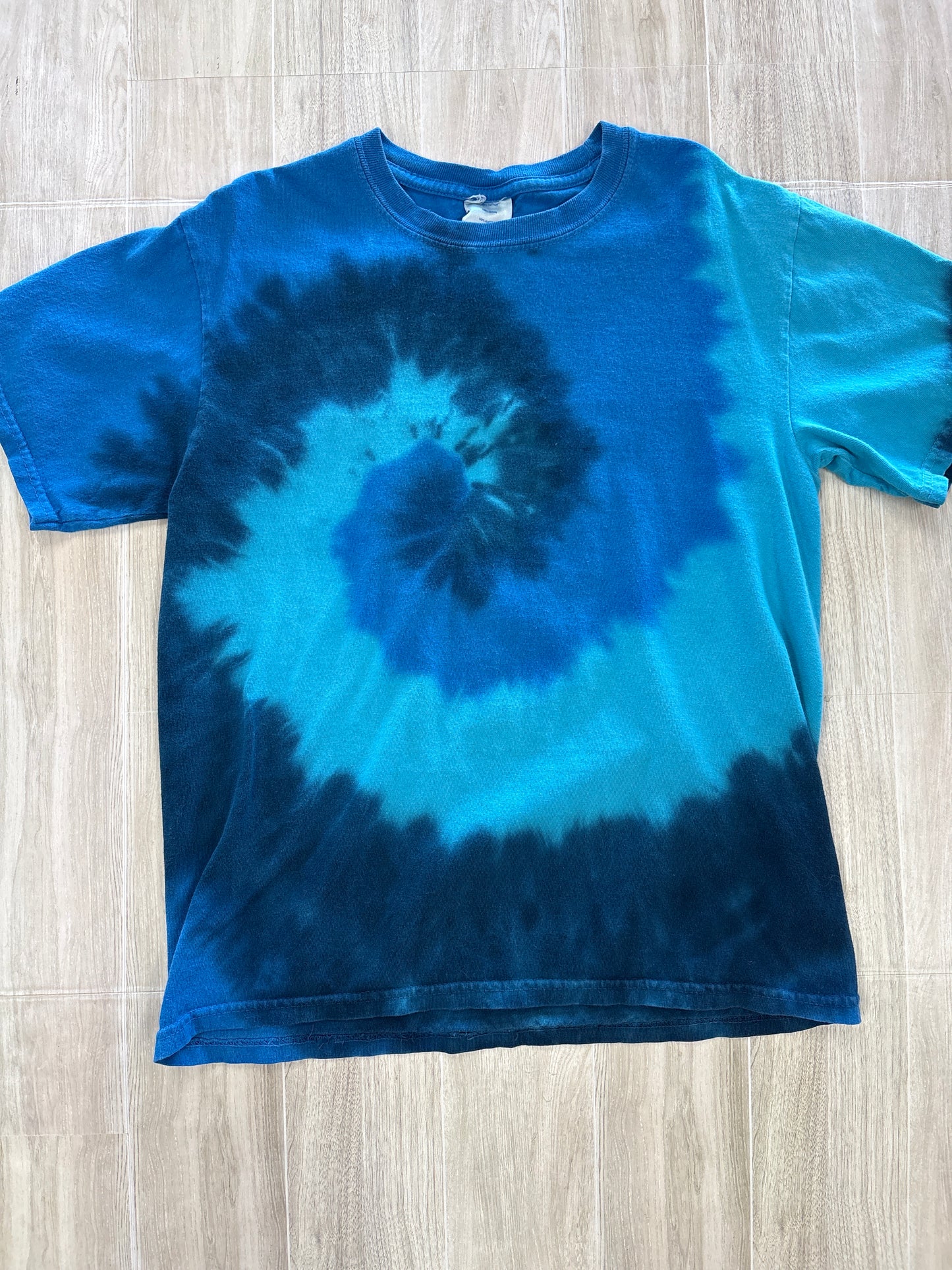 8/10 Blue Tie Dye Tee