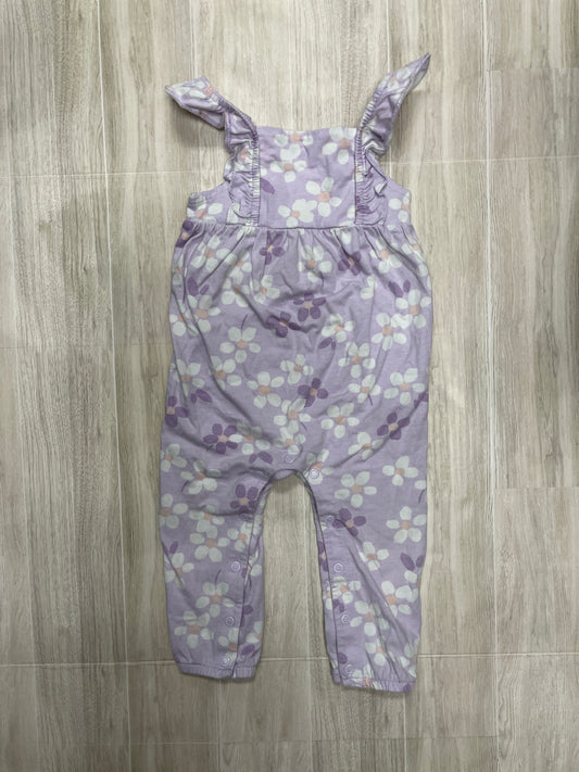 12m Lavender Floral Tank Jumpsuit