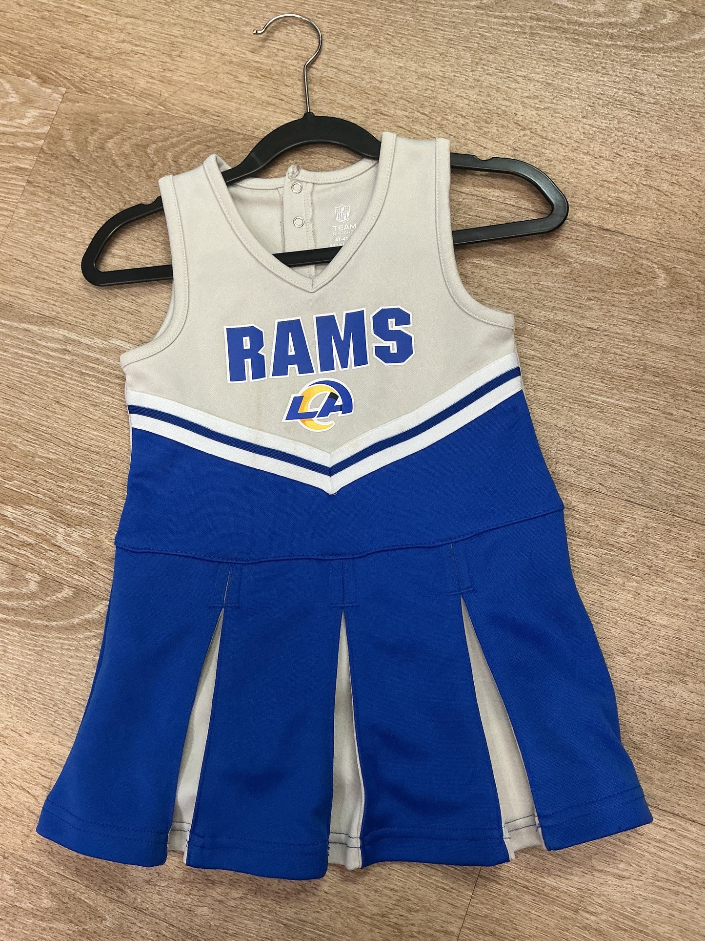 4T Rams Cheerleader Dress