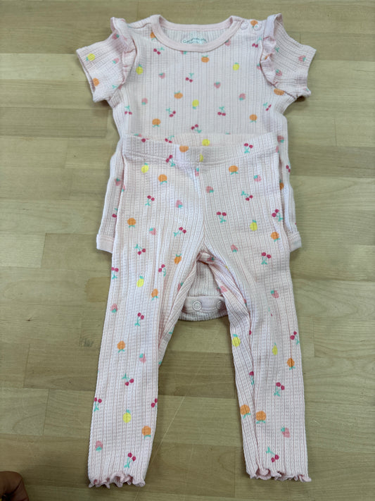9m Light Pink Fruity 2 Piece Set