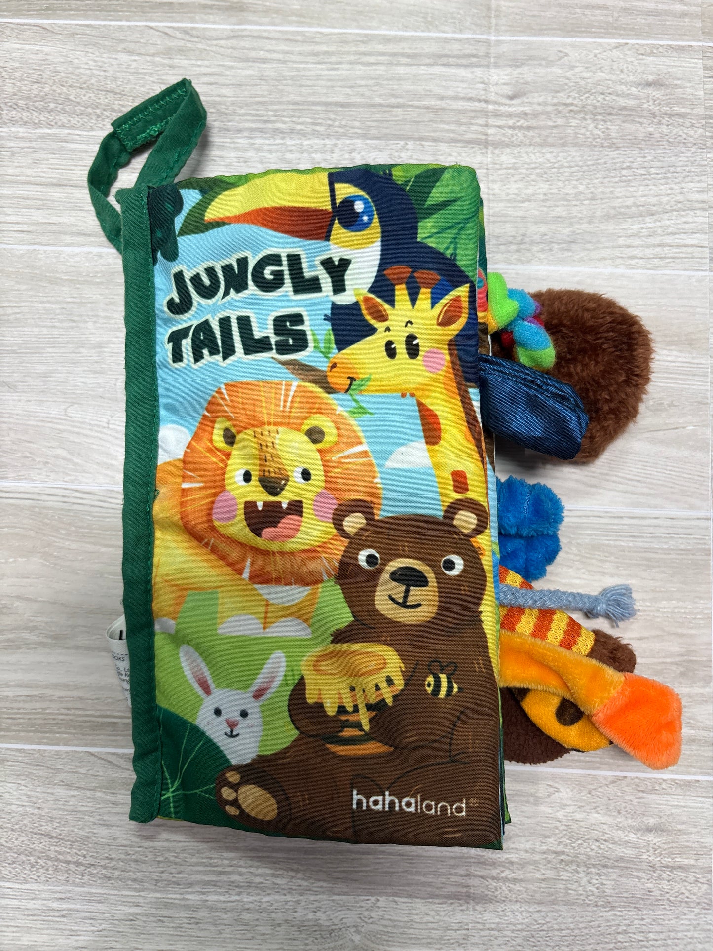 Toy - Crinkle Sensory Book - Jungle Tails