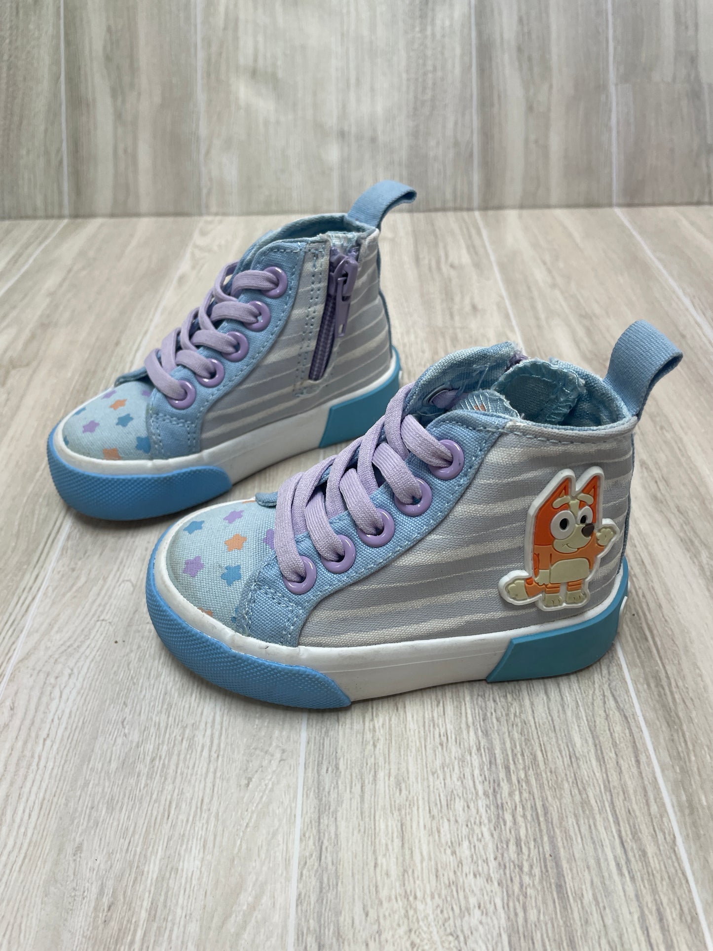 5c High Top Bluey Zip Up Sneakers