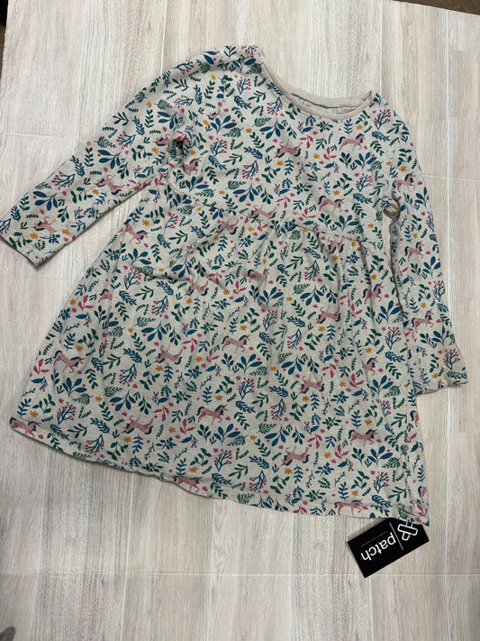 5T Unicorn Long Sleeve Dress