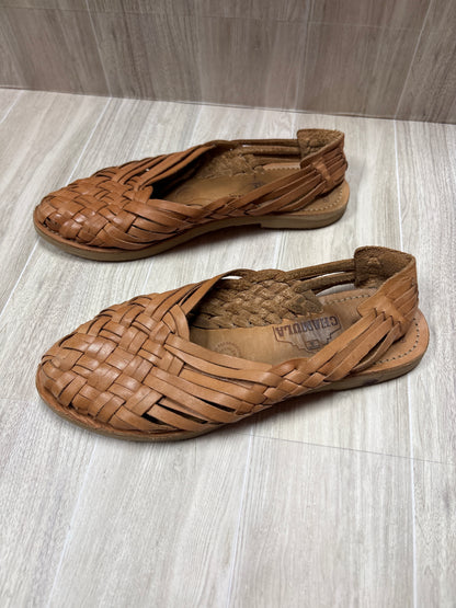 6/7W Leather Handmade Sandal