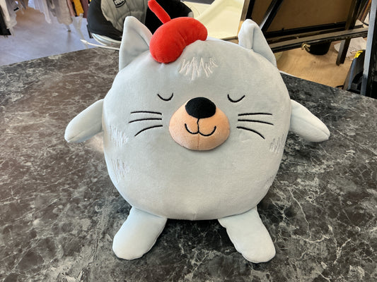 Blue Cat Weighted Plush
