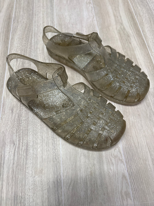 13c Glitter Jelly Sandals