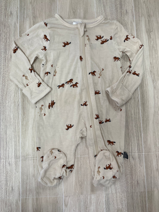 Newborn Horses + Cactus Pajama