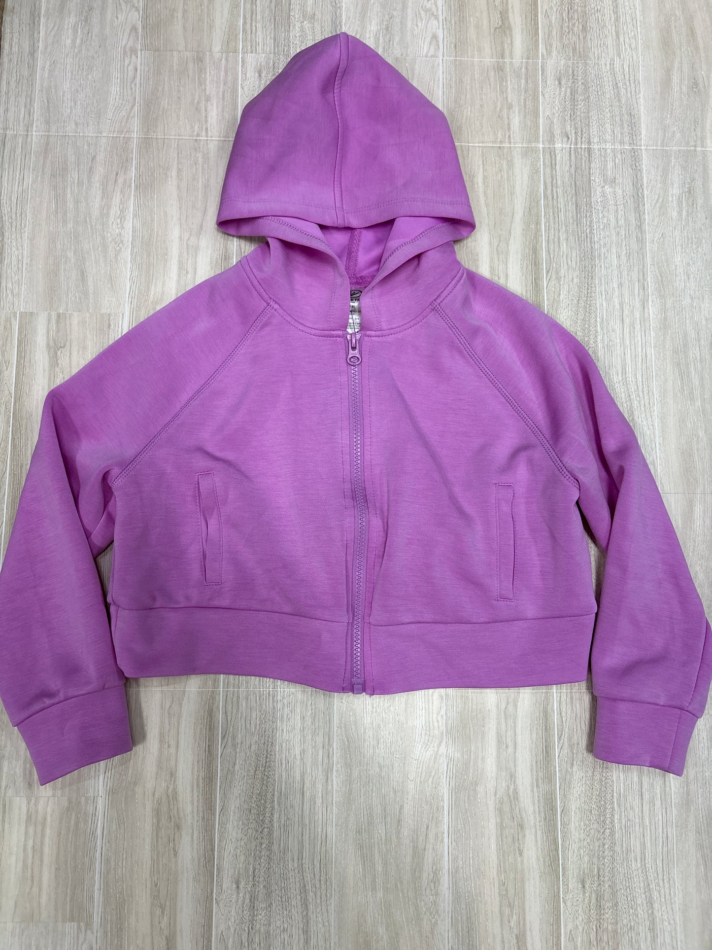 7/8 Dark Lavender Zip Up Hoodie