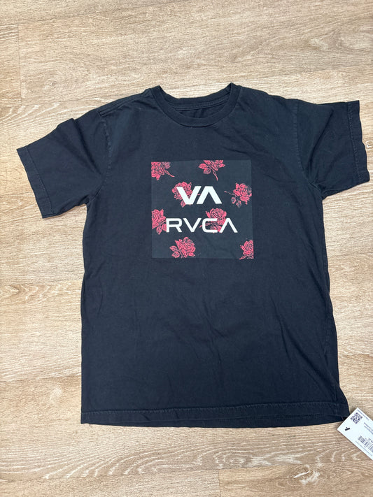 14/16 RVCA Black Roses Graphic Tee