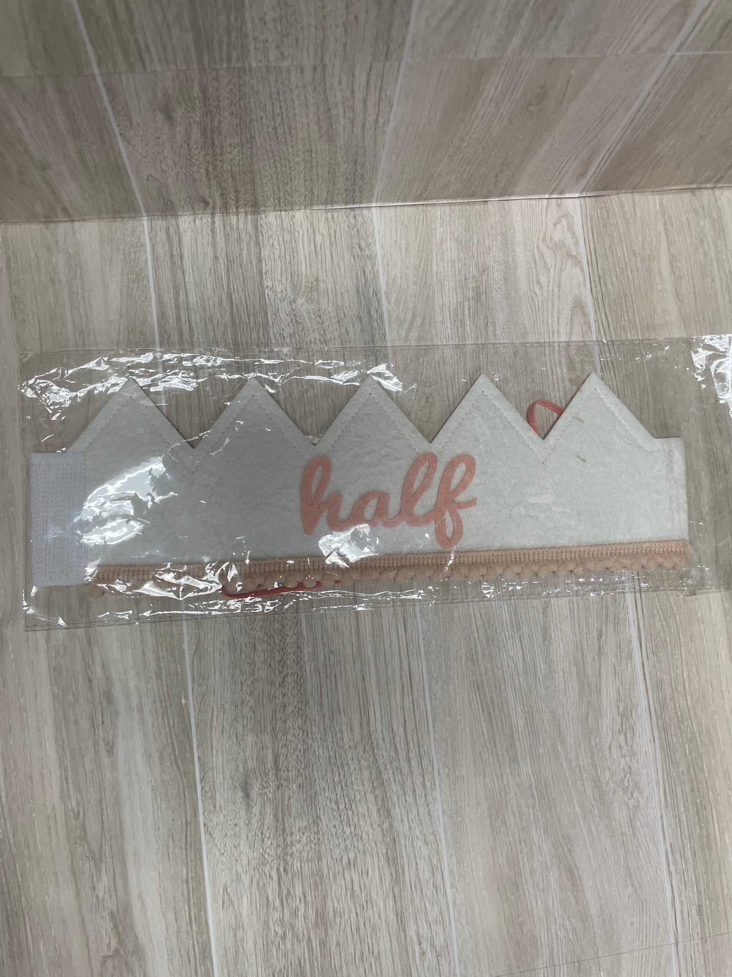 NWT Half Birthday Crown